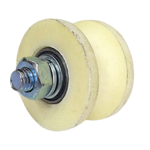 Ролик d50 мм Р2503 под трубу 1/2 d20 мм, капролон фото 2