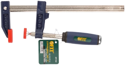 Струбцина тип F усиленная, мягкая ручка фото 8