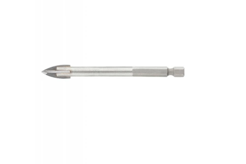 Сверло по плитке керамической 12мм, крестов.пластин.,шестигр.хвостов. Барс фото 1
