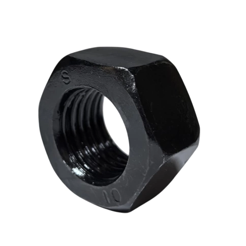 Гайка М10 класс прочности 8.0 ГОСТ 5927 DIN 934 без покрытия фото 1