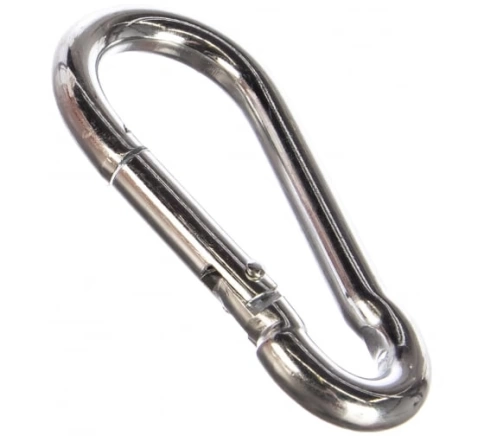 Карабин стальной ОЦ DIN5299C, 10 шт. фото 1