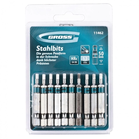 Биты HEX, сталь S2 Gross фото 2
