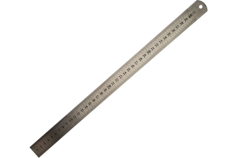 Линейка нержавеющая 400х28 мм фото 1