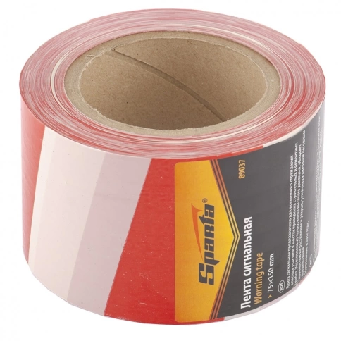 Лента сигнальная 75мм х 150м Sparta фото 1