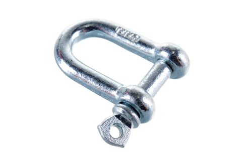 Скоба такелажная шакл 10 мм ОЦ прямая , для троса фото 4