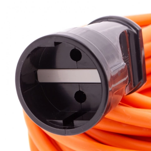 Удлинитель-шнур силовой, 30 м, 10А, 1 розетка, тип УХ10 Сибртех фото 3