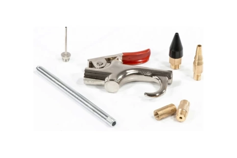 Пистолет продувочный пневматический  насадками 6 шт. Matrix фото 1