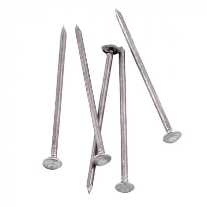 Гвозди шиферные 5,0х120/121 ОЦ шляпка фото 1