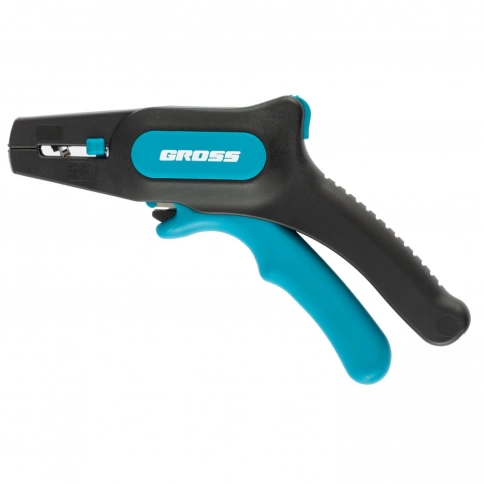 Щипцы для зачистки электропроводов 0.5-8 мм2 (8-22 AWG), лезвие SK5 Gross фото 1