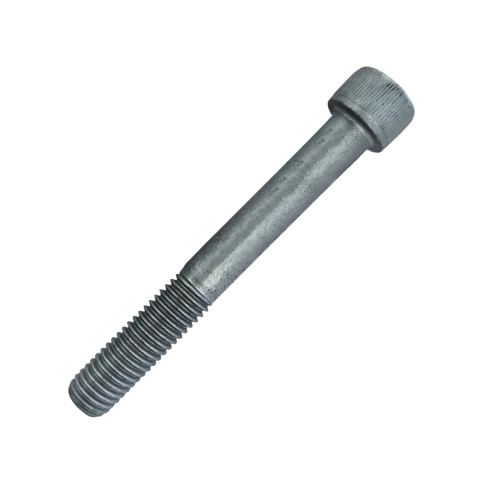 Винт 8х70 мм класс прочности 12.9 DIN 912, неполная резьба, оцинкованный фото 1