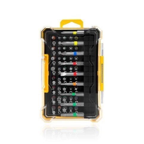 Набор бит с адаптером S2 50 предм. VERTEXTOOLS фото 1