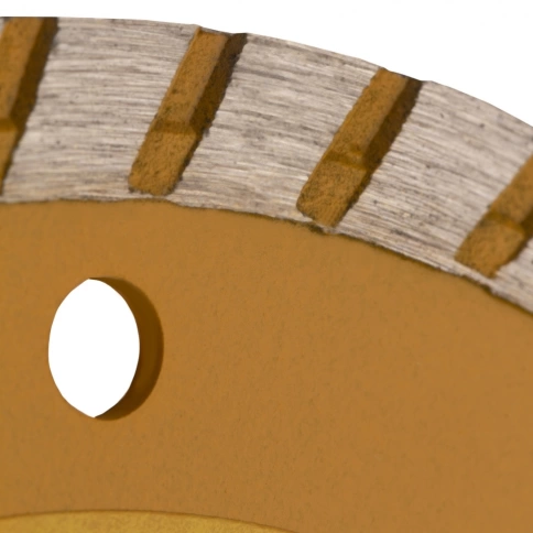 Диск отрезной алмазный сегментный турбо сухое резание Denzel фото 11