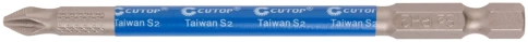Биты стальные CUTOP Profi PH2 (CUTOP) фото 14