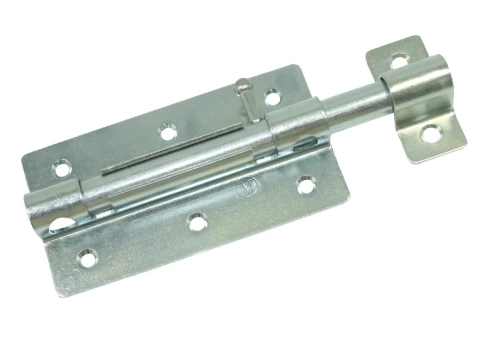 Задвижка дверная ЗД-09 оцинкованная Металлист фото 1