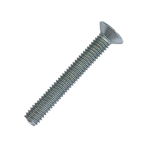 Винт потай 10х60 мм DIN 965, полная резьба, оцинкованный  фото 1
