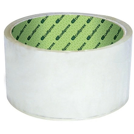 Лента клейкая 23мм х 40м, прозр. Сибртех фото 1