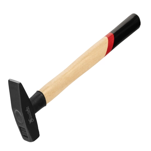 Молоток слесарный, квадратный боек, деревянная рукоятка 500 гр. Matrix фото 1