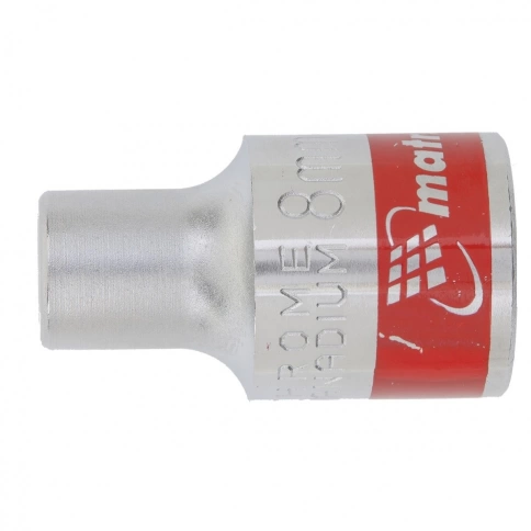 Головка торцевая хромированная 12-гранная 17 мм под квадрат 1/2 CrV Matrix фото 1