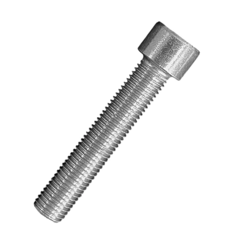 Винт с внутренним шестигранником 16х120 мм класс прочности 8.8 DIN 912 полная резьба, оцинкованный фото 1