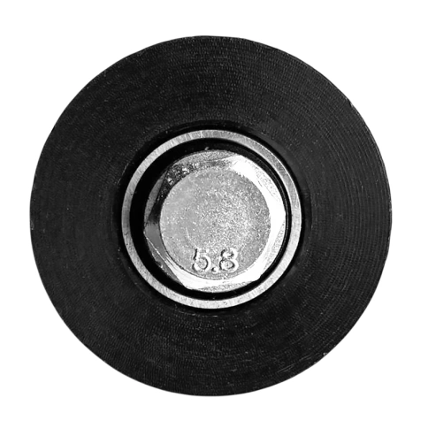 Ролик d50 мм ЧР2505 под трубу 20*20, черный капролон фото 3