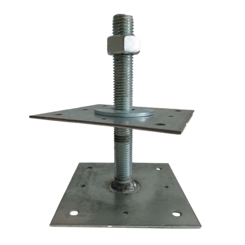 Анкер регулировочный по высоте 200х150х24 мм, оцинкованный фото 2