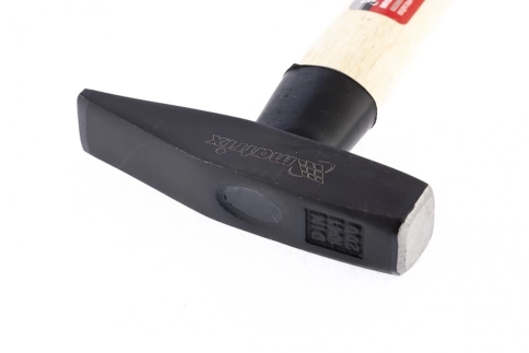 Молоток слесарный, квадратный боек, деревянная рукоятка 200 гр. Matrix фото 2