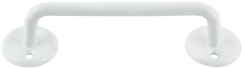 Ручка скоба 100 мм белая фото 1