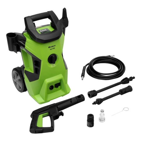 Моечная машина высок. давл. колесная АМ-1700 1700 Вт 130 бар 350 л/ч Сибртех фото 1