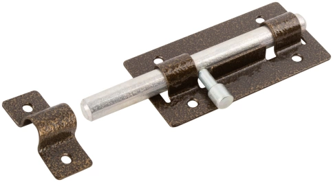 Засов накладной медь фото 2