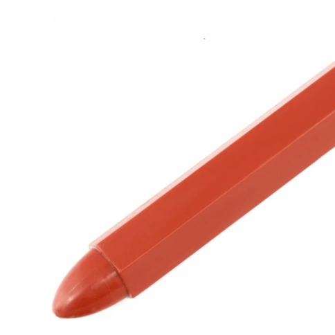 Мелки разметочные 120 мм восковые, красные 6 шт, Matrix фото 2