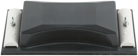 Держатель для нажд.бум., пластик.с мет.прижимом, черный 210 х 105 мм фото 1