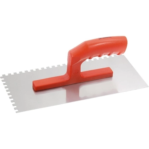 Гладилка стальная зеркальн.полир.пластмас.ручка зуб Matrix фото 3