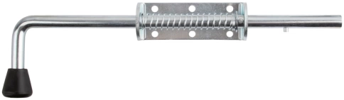 Засов пружинный накладной круглый ригель фото 1