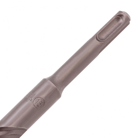Бур по бетону Cobalt W-tip, двойная спираль, SDS-Plus, Denzel  фото 37