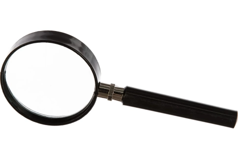 Лупа 5-кратная D 60 мм с рукояткой Sparta фото 1