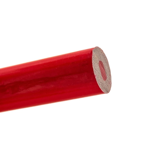 Карандаш строительный 2-х цветный 180 мм фото 2