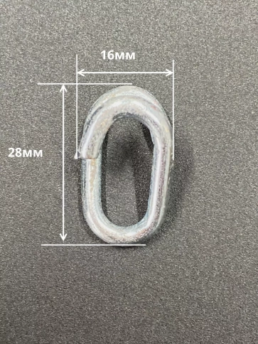 Соединитель цепей, оцинкованный, 10 шт. фото 16