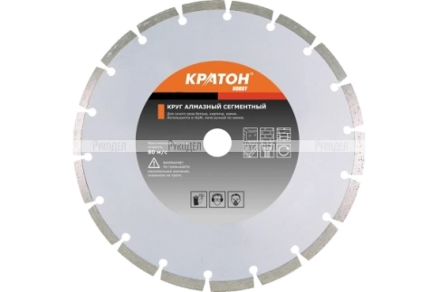 Круг алмазный по арм. бетону Профи Кратон фото 1