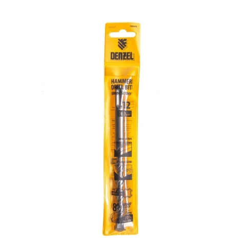 Бур по бетону Cobalt W-tip, двойная спираль, SDS-Plus, Denzel  фото 177