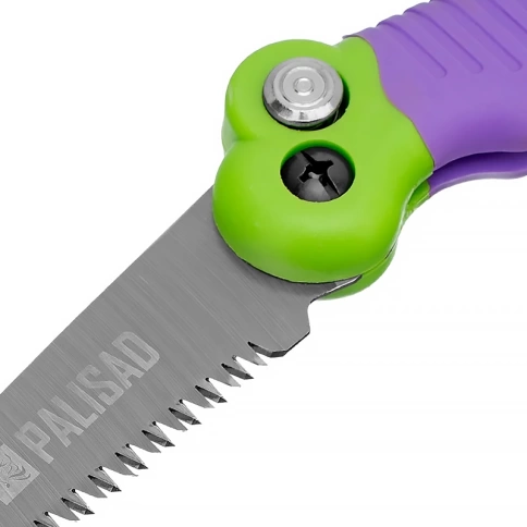 Пила садовая складная 115 мм пластиковая обрезиненная рукоятка Palisad фото 5