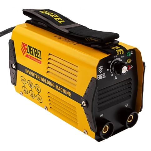 Аппарат инвертор.дуговой сварки DS-160 Compact диам.эл. 1,6-3,2 мм Denzel фото 1