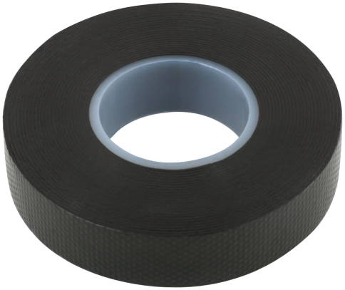 Изолента самовулканизирующаяся 50 мм х 0,8 мм х 5 м Профи, черная, 10000В, бутилкаучук фото 1