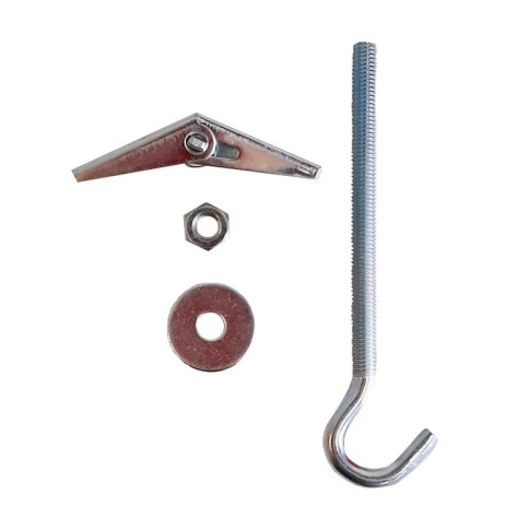 Анкер потолочный с крюком М8x100 мм, оцинкованный фото 2