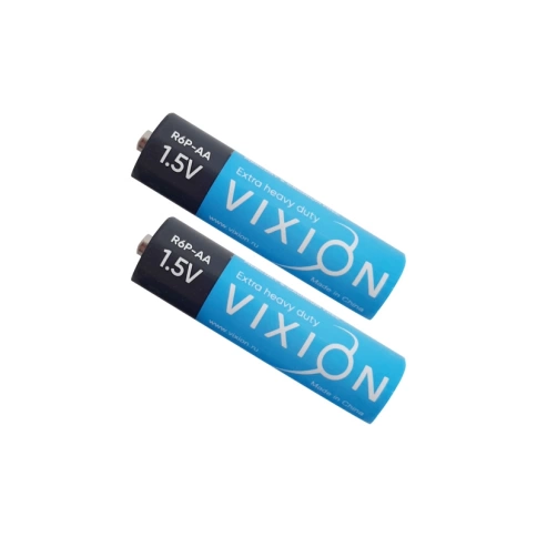 Батарейка солевая R6P-AA 2 шт VIXION фото 3