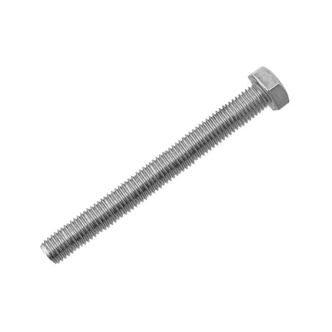 Болт 12х90 мм DIN 933 полная резьба, оцинкованный фото 1