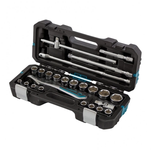 Набор инструментов 24 предмета 120 зубьев. CrV. 1/2" Gross фото 1