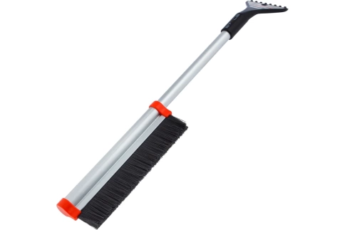 Щетка-сметка для снега со скребком, телескопическая 410-600 мм Stels фото 1