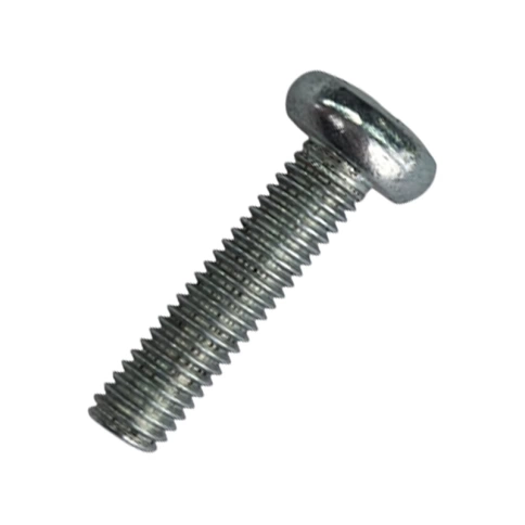 Винт с полукруглой головкой М8х20 мм DIN 7985, оцинкованный, полная резьба  фото 1