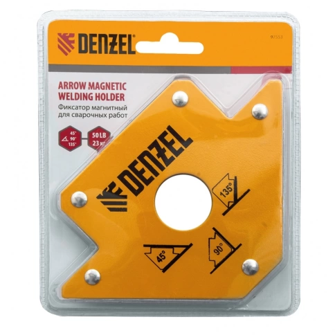 Фиксатор магнитный для сварочных работ усилие 50 LB Denzel фото 4
