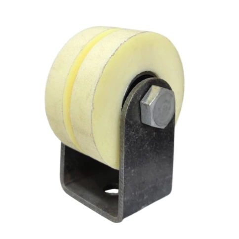 Ролик d70 мм Р2703М на малой платформе под полосу шириной 35 мм, капролон фото 1